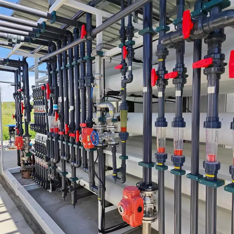 Équipement de traitement des lixiviats d'usine d'incinération