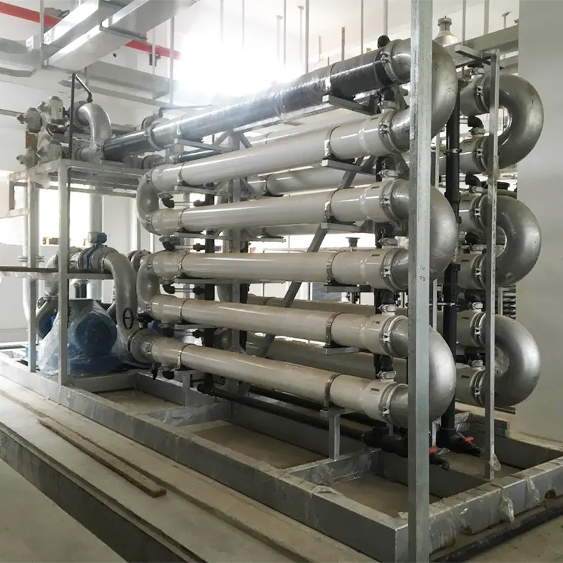 Équipement de traitement des lixiviats de décharge