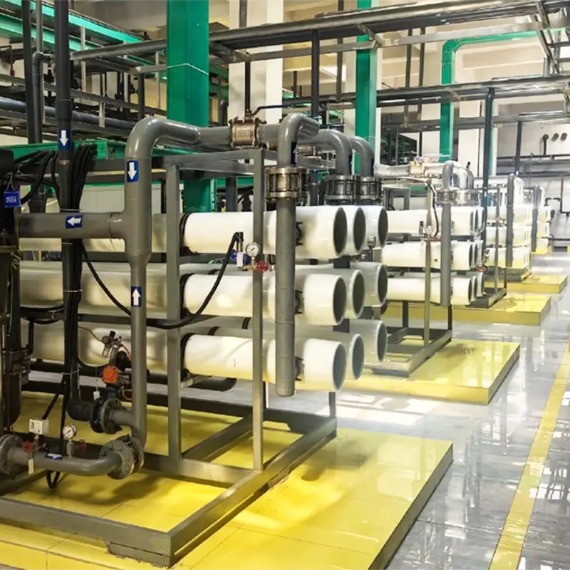 Équipement de réutilisation des eaux usées dans l'industrie électrique